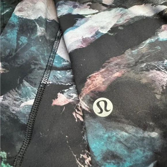 Lululemon Fast Free Tight 19’ Nulux Glacier Camo Starlight Multi sz 6 - Picture 7 of 11